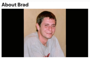 Brad wearing casual clothes, looking directly at the camera with a smile, before NK T-Cell lymphoma 